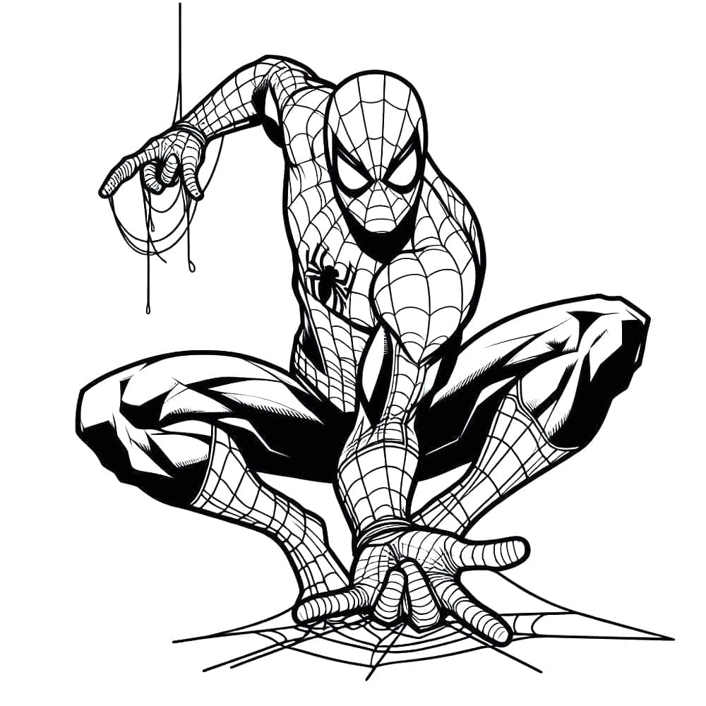 Spiderman Marvel bojanje ColoringLib