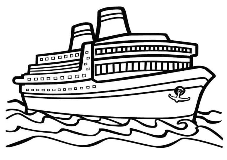 Ship coloring pages ColoringLib