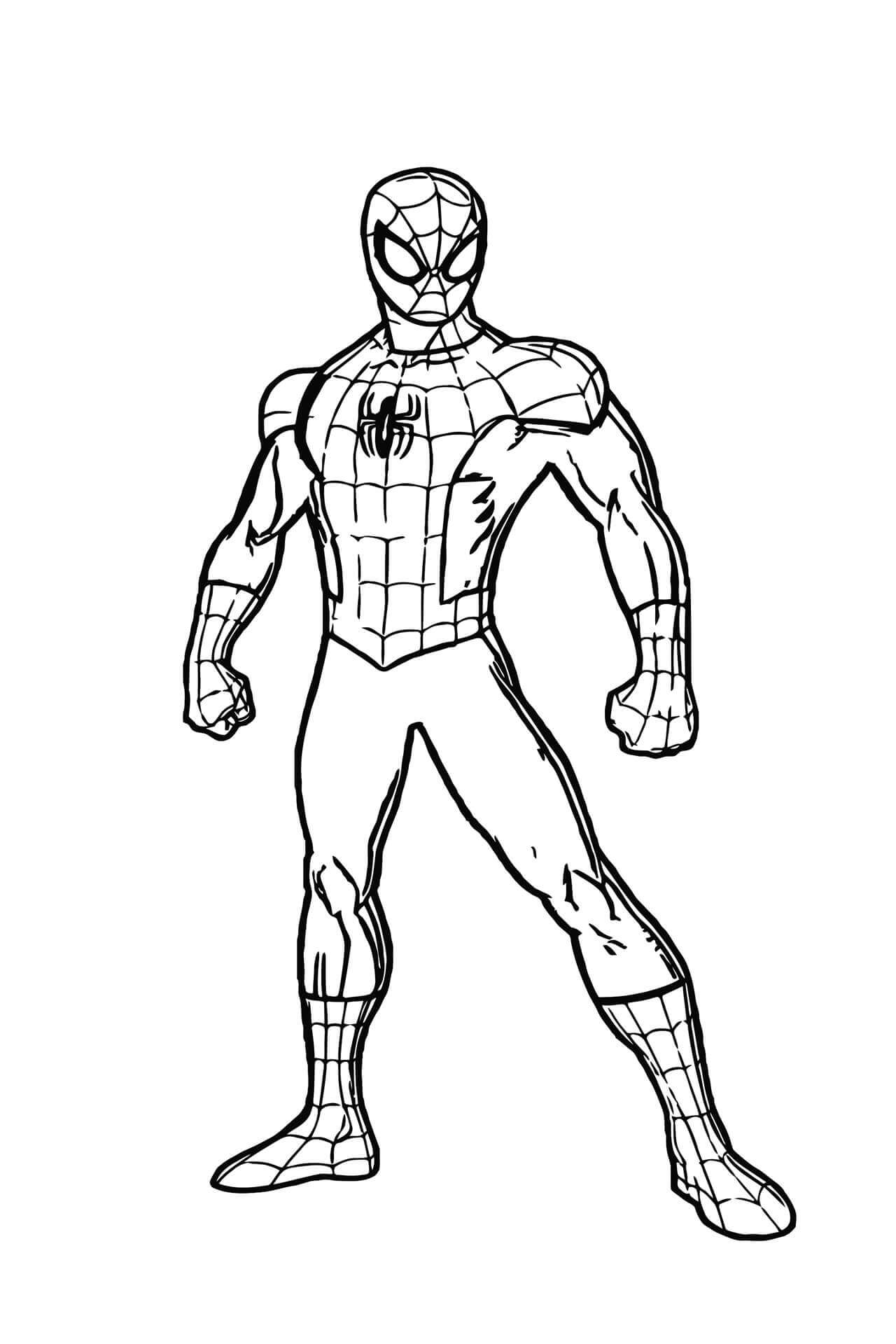 Spiderman coloring pages ColoringLib