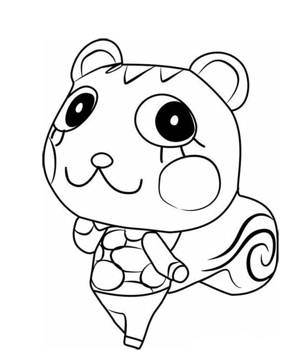 Animal Crossing coloring pages ColoringLib