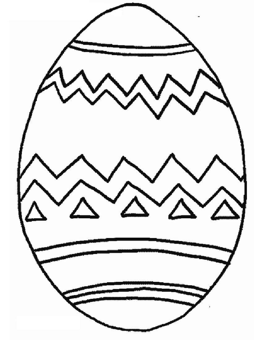 Easter Eggs coloring pages ColoringLib