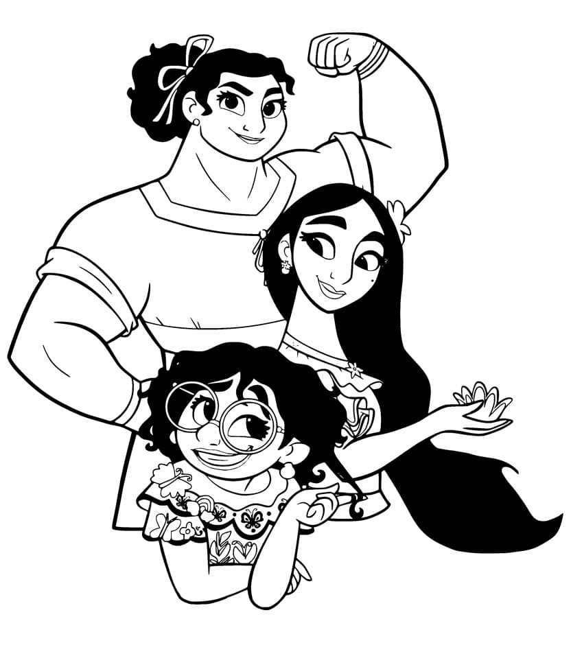 Encanto Printable coloring page Download, Print or Color Online for Free