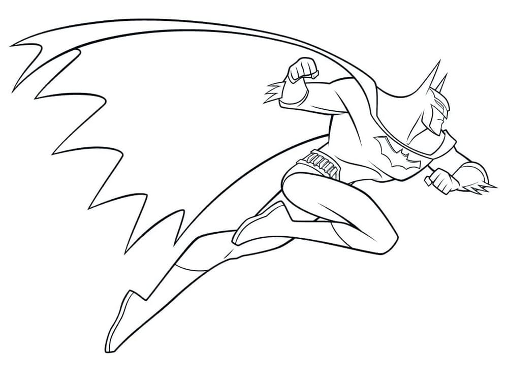 Batman Superhero coloring page Download, Print or Color Online for Free