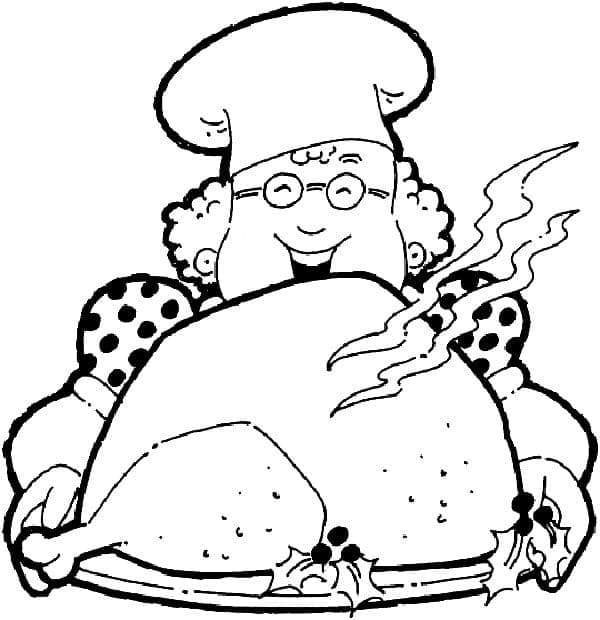 Big Turkey coloring page Download, Print or Color Online for Free