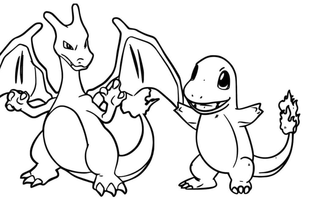 Charizard coloring pages ColoringLib