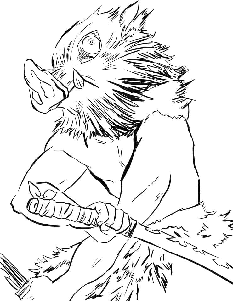 Demon Slayer coloring pages ColoringLib