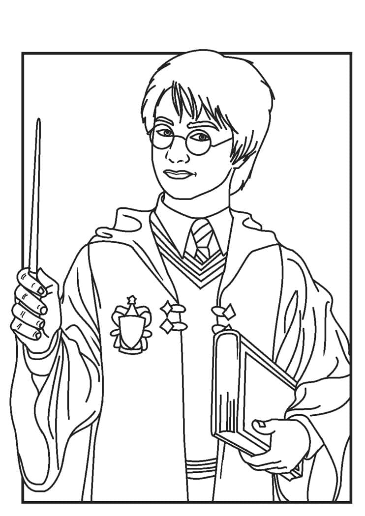 Harry Potter 15 coloring page Download, Print or Color Online for Free