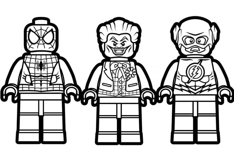 Lego Comics coloring page Download, Print or Color Online for Free