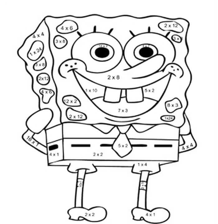 All Spongebob Characters Coloring Pages