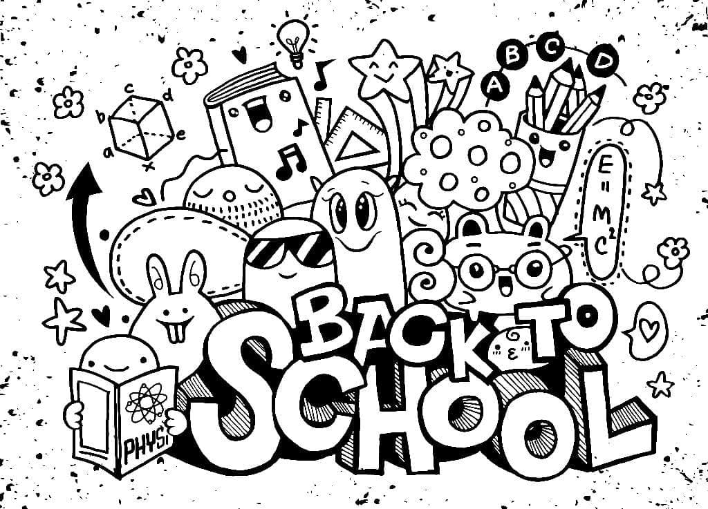 Back to School to Print coloring page Download, Print or Color Online