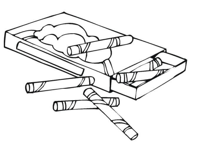 Crayon Box coloring page Download, Print or Color Online for Free