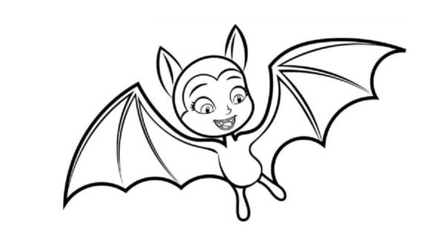She Knows How To Turn Into a Bat V coloring page Download, Print or