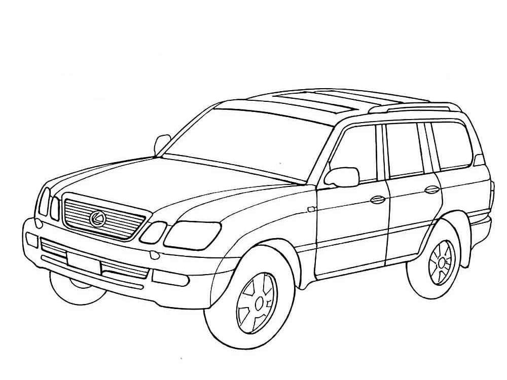 Printable Lexus Car coloring page Download, Print or Color Online for