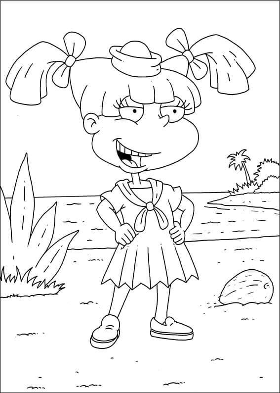 Angelica coloring page Download, Print or Color Online for Free