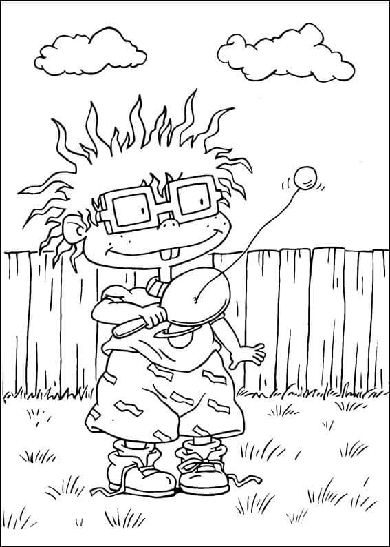 Chuckie Finster coloring page Download, Print or Color Online for Free
