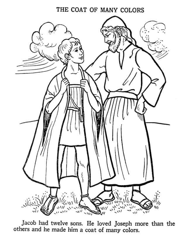Jonathan And David coloring page Download, Print or Color Online for Free