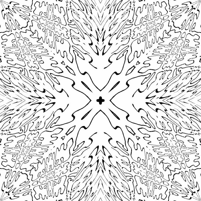 Amazing Abstract Pattern coloring page Download, Print or Color