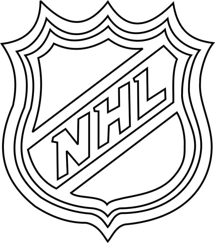 Winnipeg Jets Logo Coloring Pages
