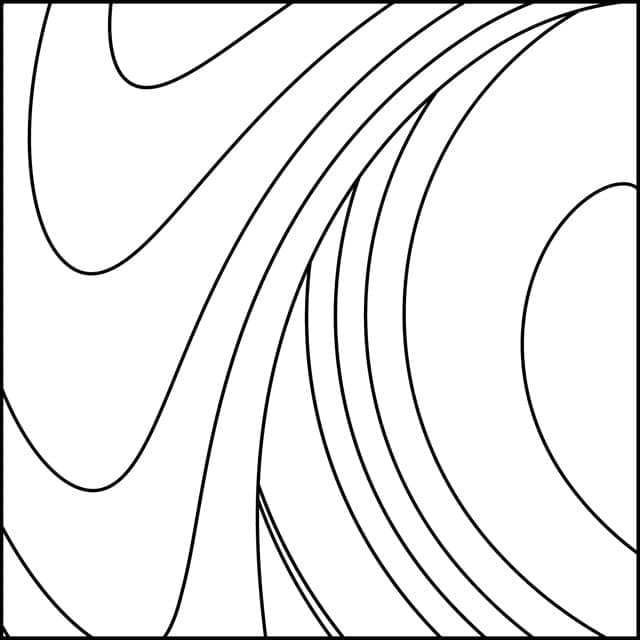 Simple Abstract coloring page Download, Print or Color Online for Free