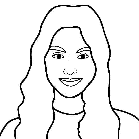 Olivia Rodrigo Face coloring page - Download, Print or Color Online for Free