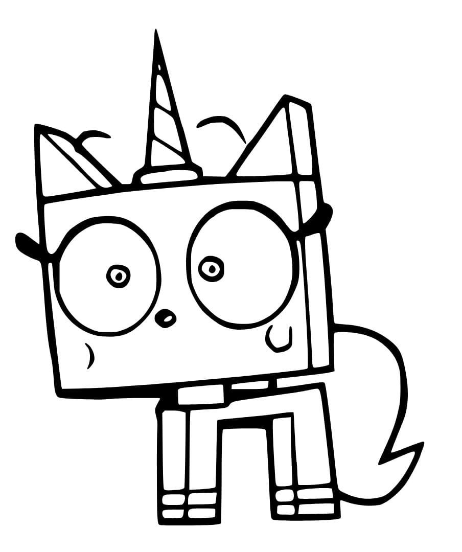 Unikitty coloring pages ColoringLib