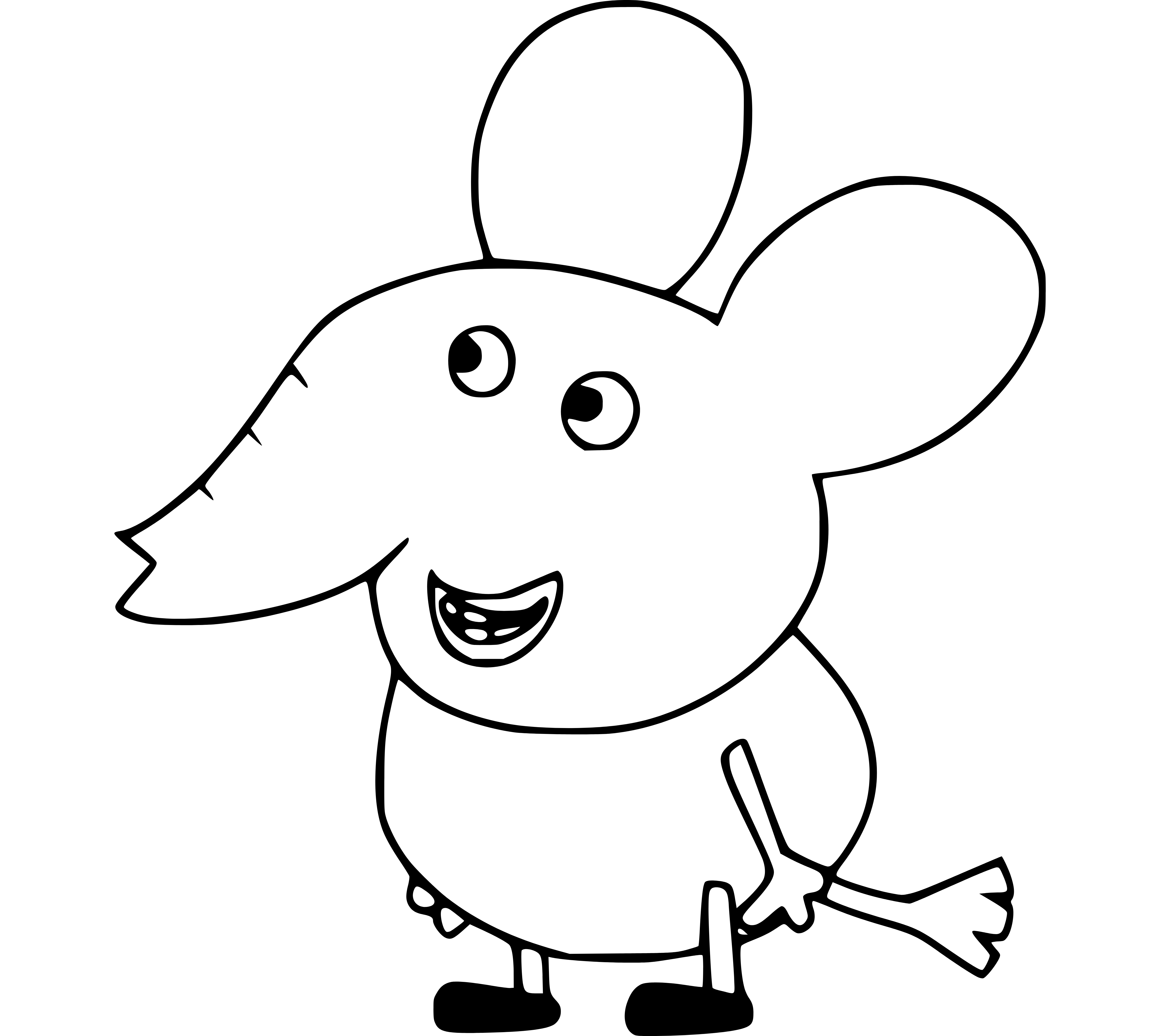 Peppa Pig Coloring Pages (37 Printable Sheets, Simple to Draw, Easy for