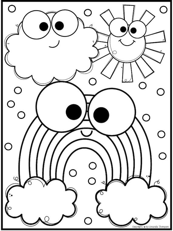 Summer Coloring Pages (16 Printable Sheets, Simple to Draw, Easy for