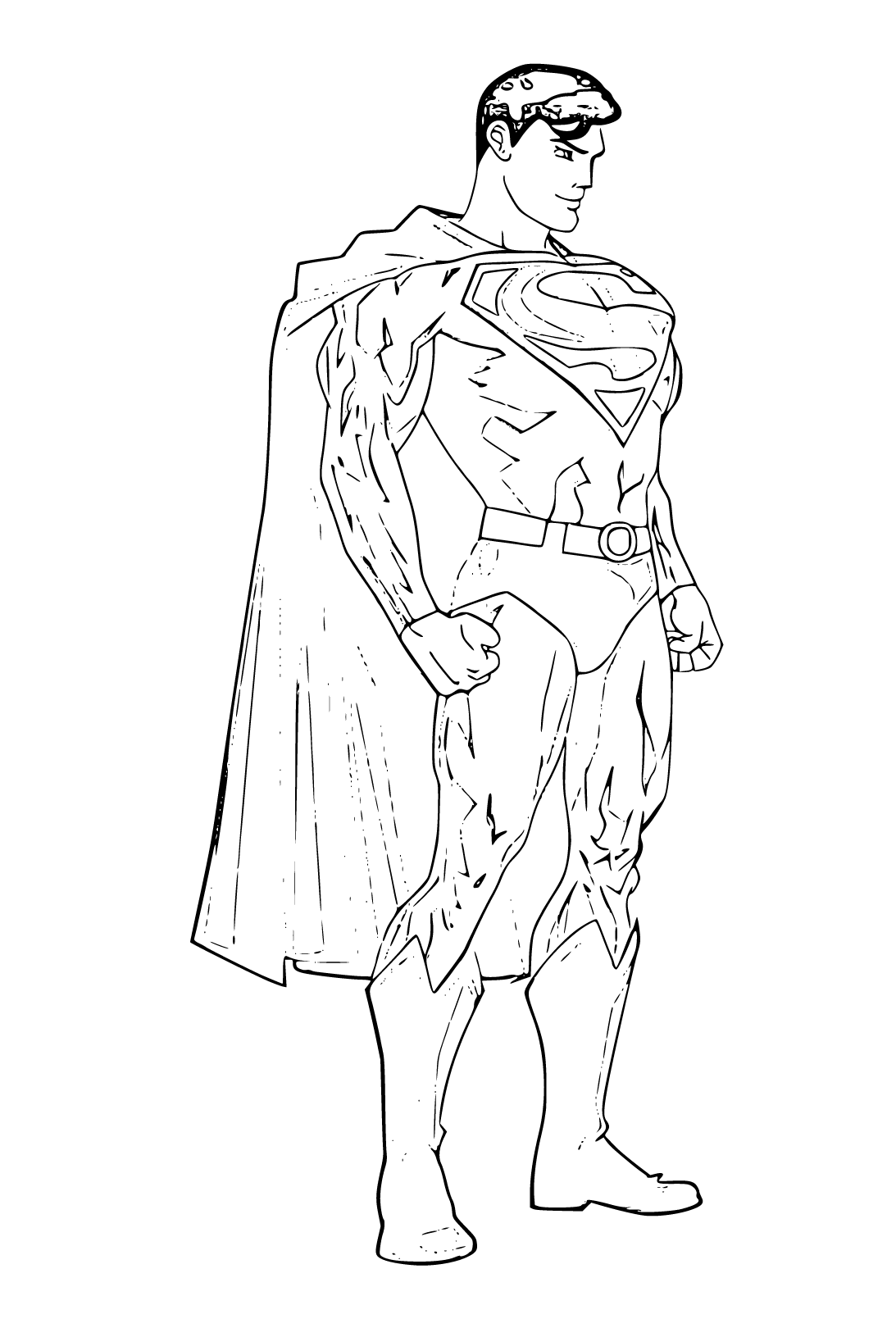 Superheroes Coloring Pages