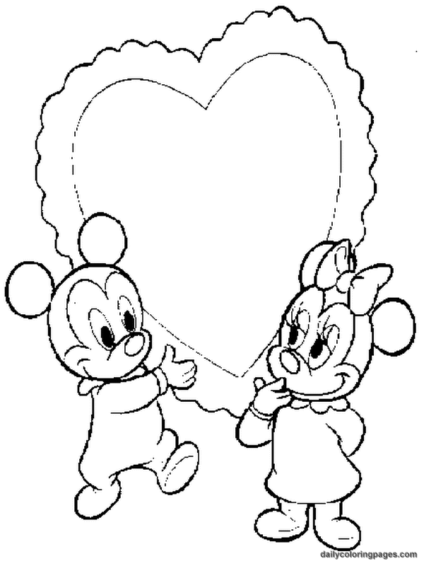 Disney Baby Characters Coloring Pages Coloring Nation