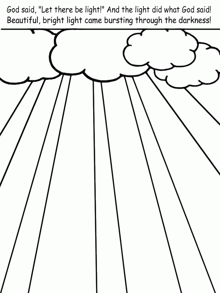 Jesus Is The Light Of The World Coloring Pages Coloring Nation