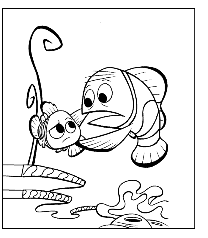 Finding Nemo Characters Names And Pictures - Coloring Nation