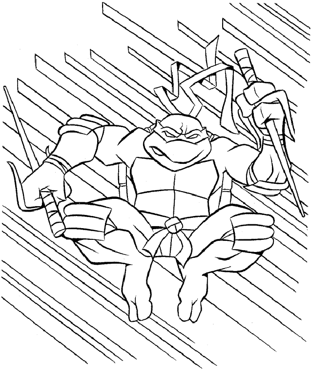 Full Size Teenage Mutant Ninja Turtles Coloring Coloring Nation