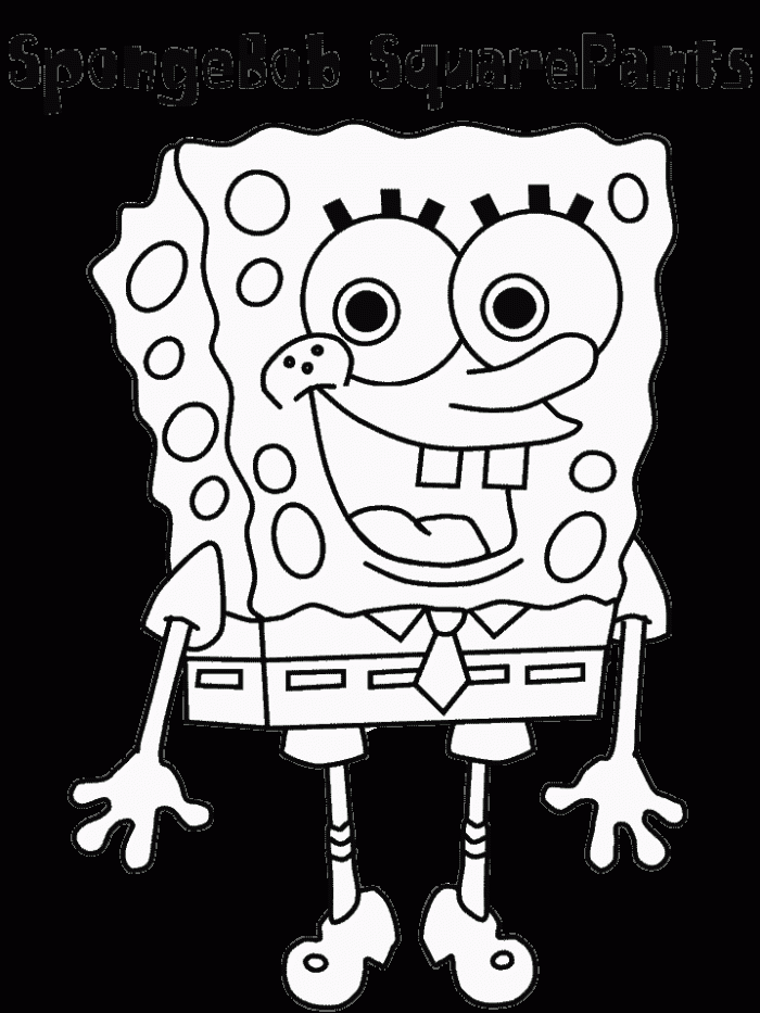 Sad Spongebob Coloring Page. Kids Coloring Page Coloring Nation