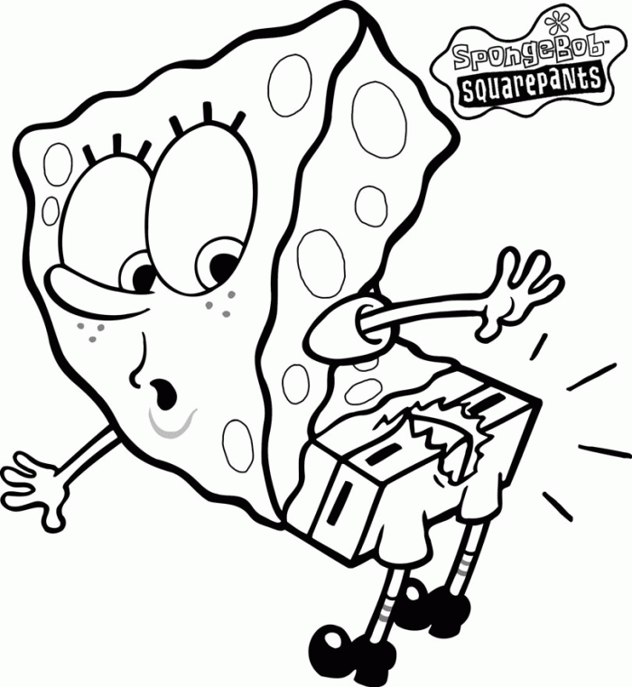 SpongeBob Coloring Pages Coloring Nation