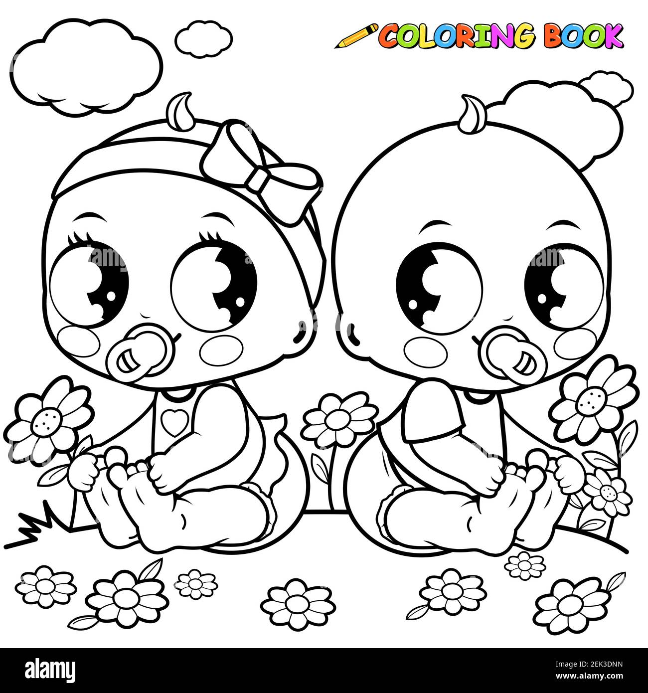 Baby Coloring Book For Kids Hi Res Graphy And Image Coloring Nation