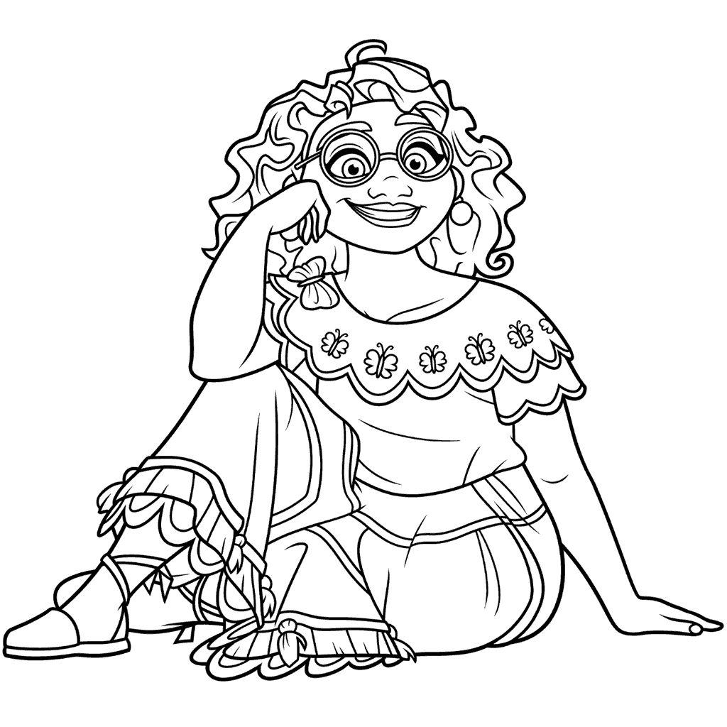 Encanto Coloring Page Coloring Nation