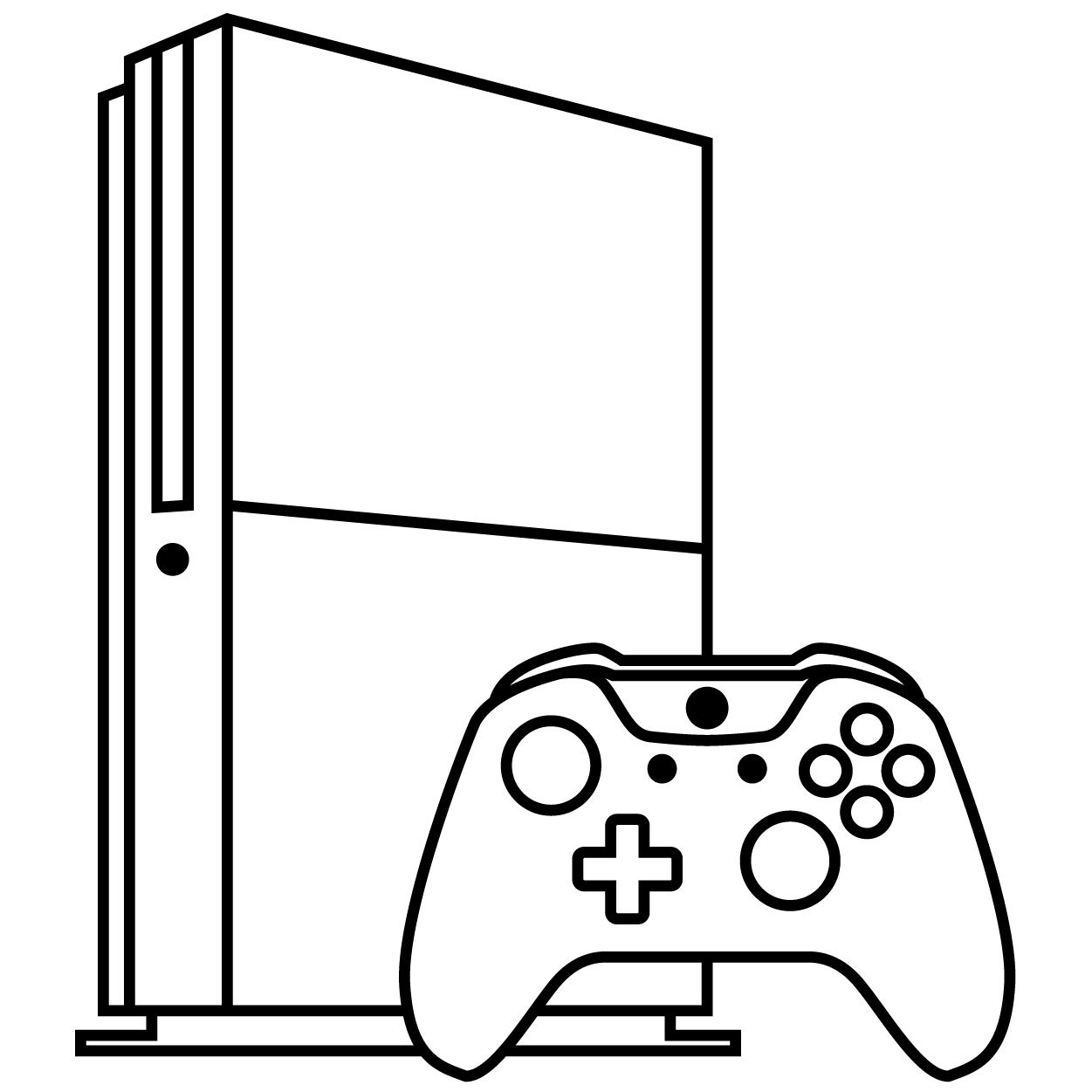 Game Controller Coloring Pages Coloring Nation
