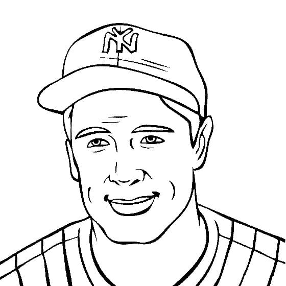 Aaron Judge Coloring Pages Coloring Nation