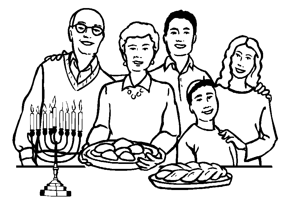 Printable Jewish Coloring Pages Coloring Nation