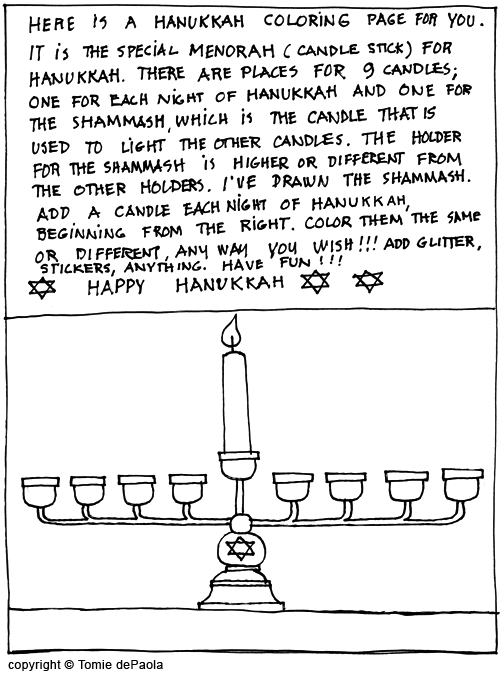 Tomie Depaola Coloring Pages Coloring Nation