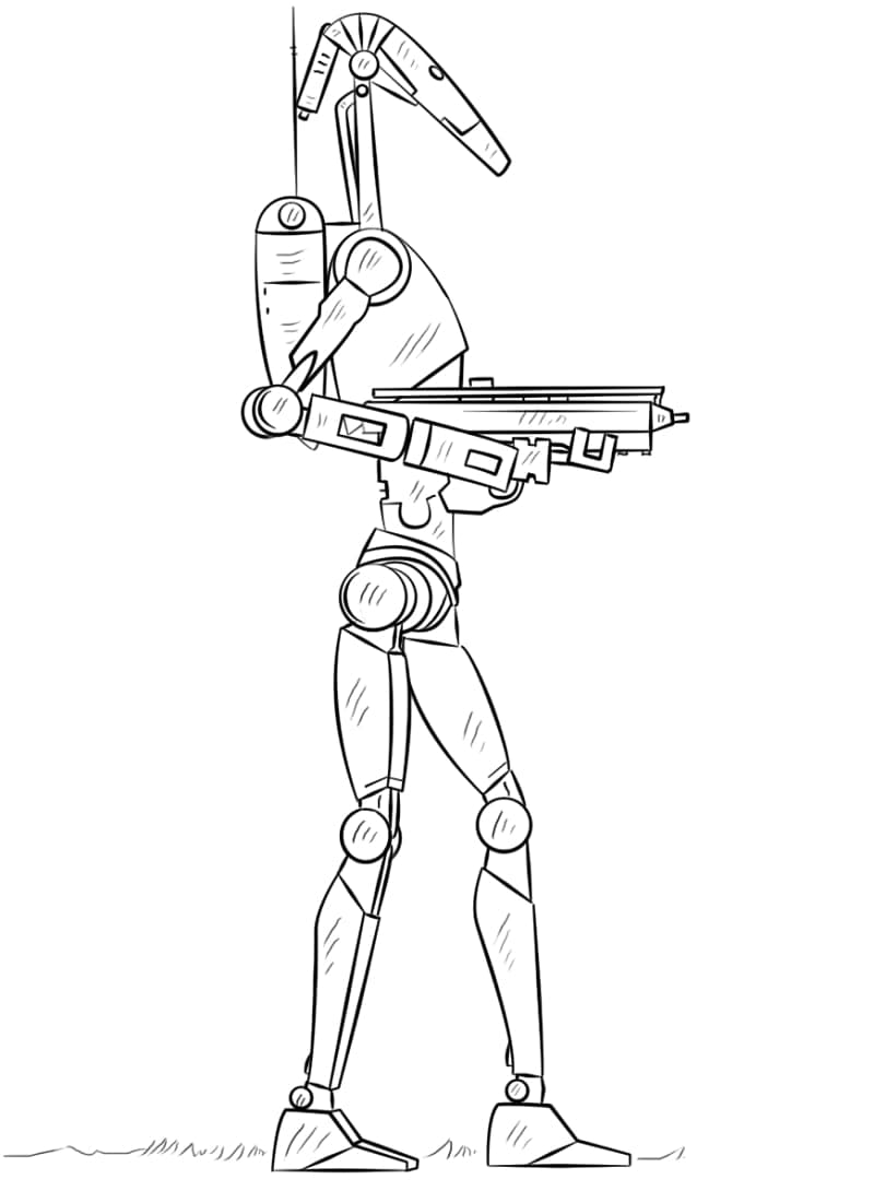 Coloriage dro??de de star wars t??l??charger et imprimer gratuit