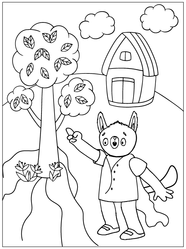 Tumble Leaf Coloring Pages Coloring Pages