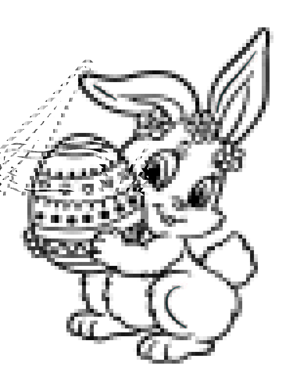 Easter Cross with Flowers Coloring Page Free Printable Coloring Pages