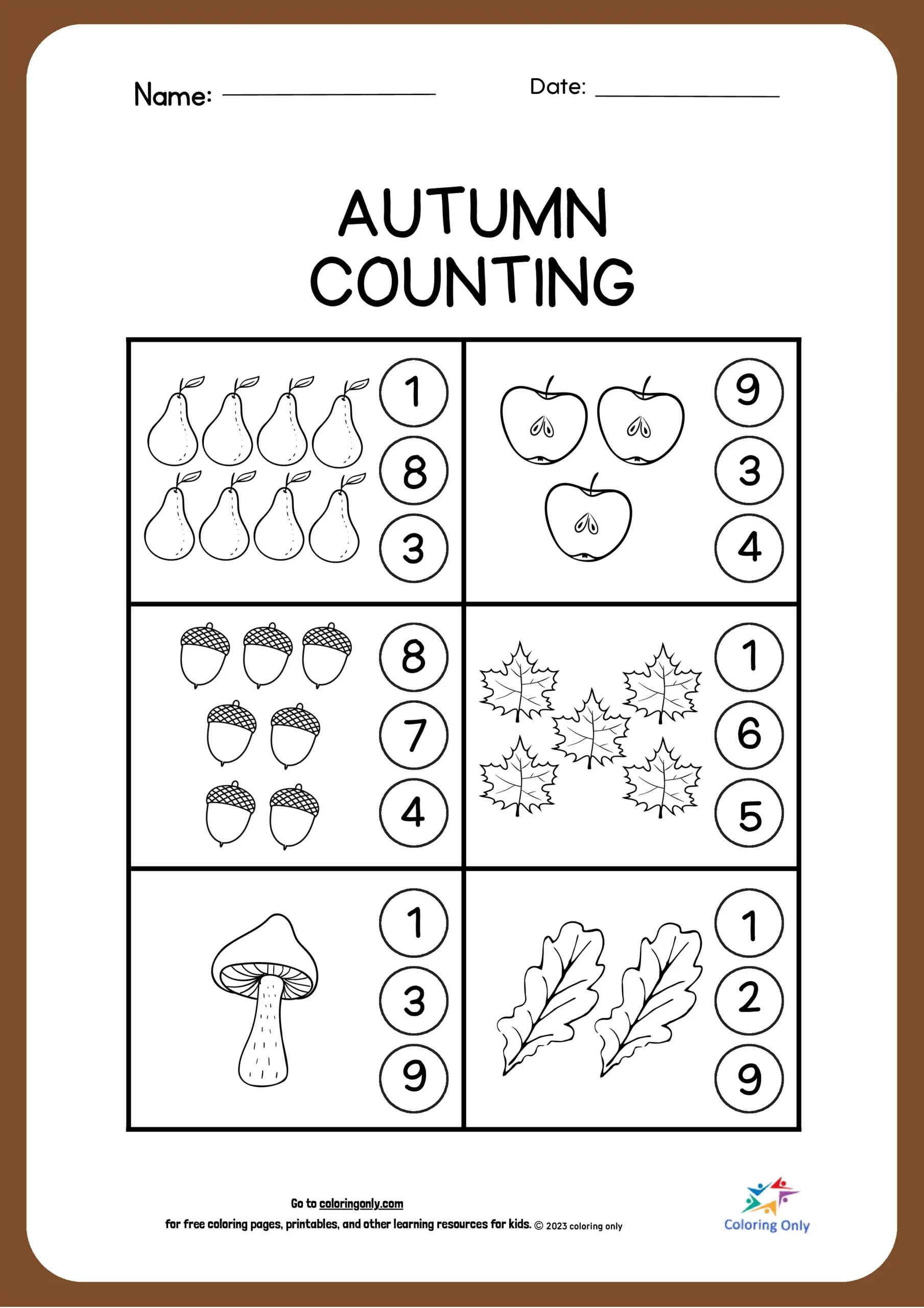 Autumn Counting