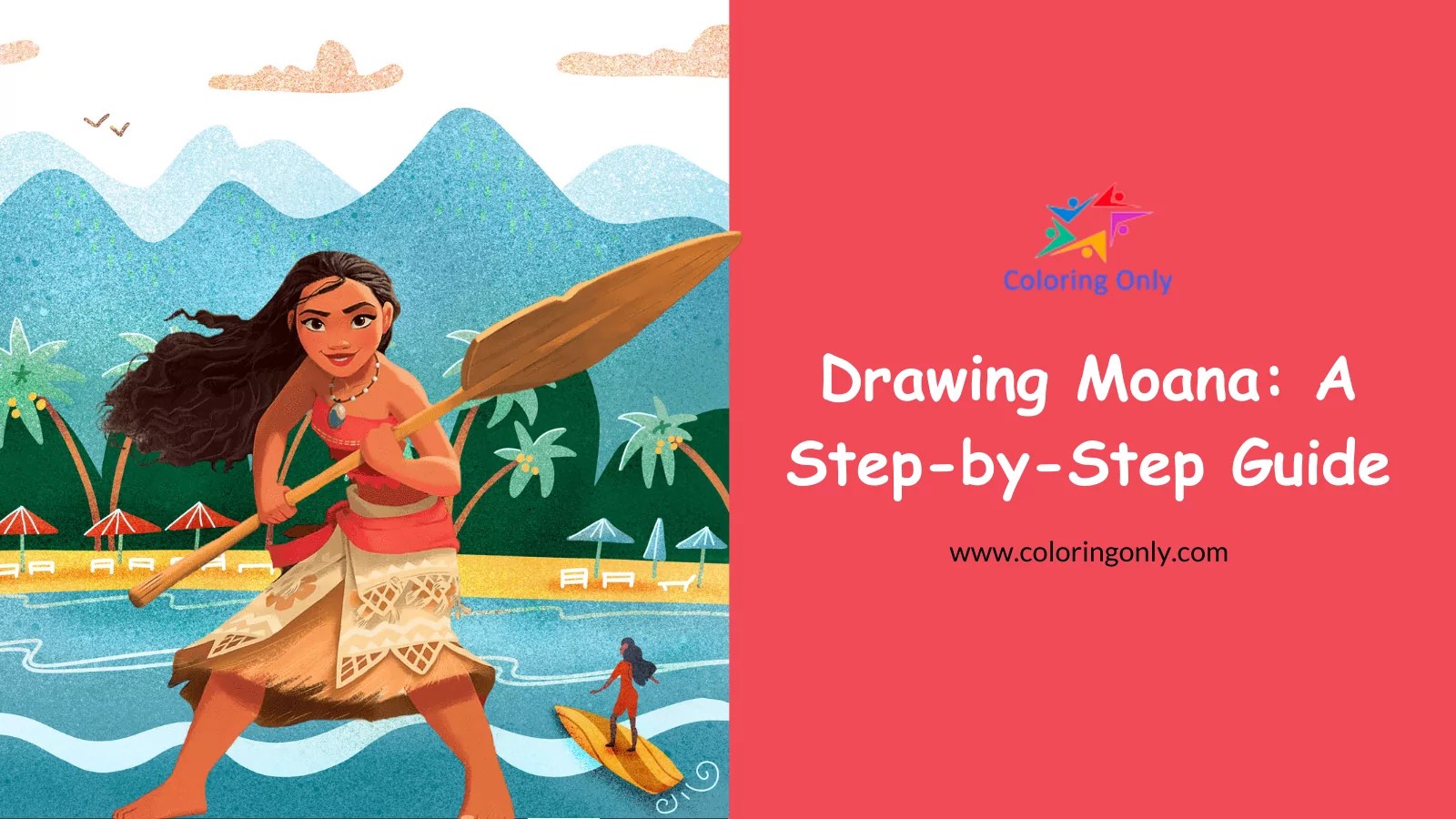 Drawing Moana A StepbyStep Guide