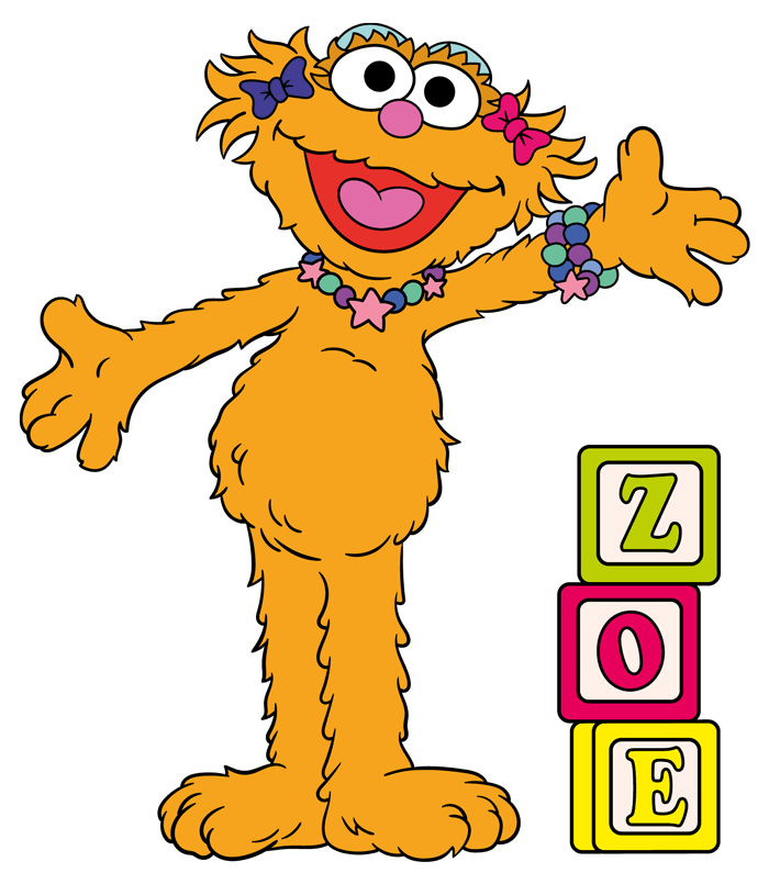 Sesame Street Zoe Pdf Coloring Pages