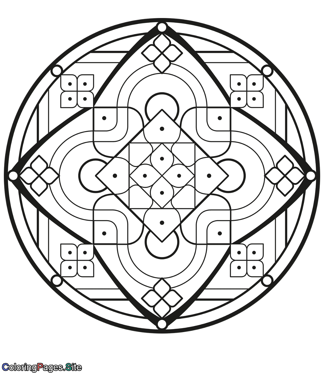 Play Mandala Coloring Book online for Free on Agame