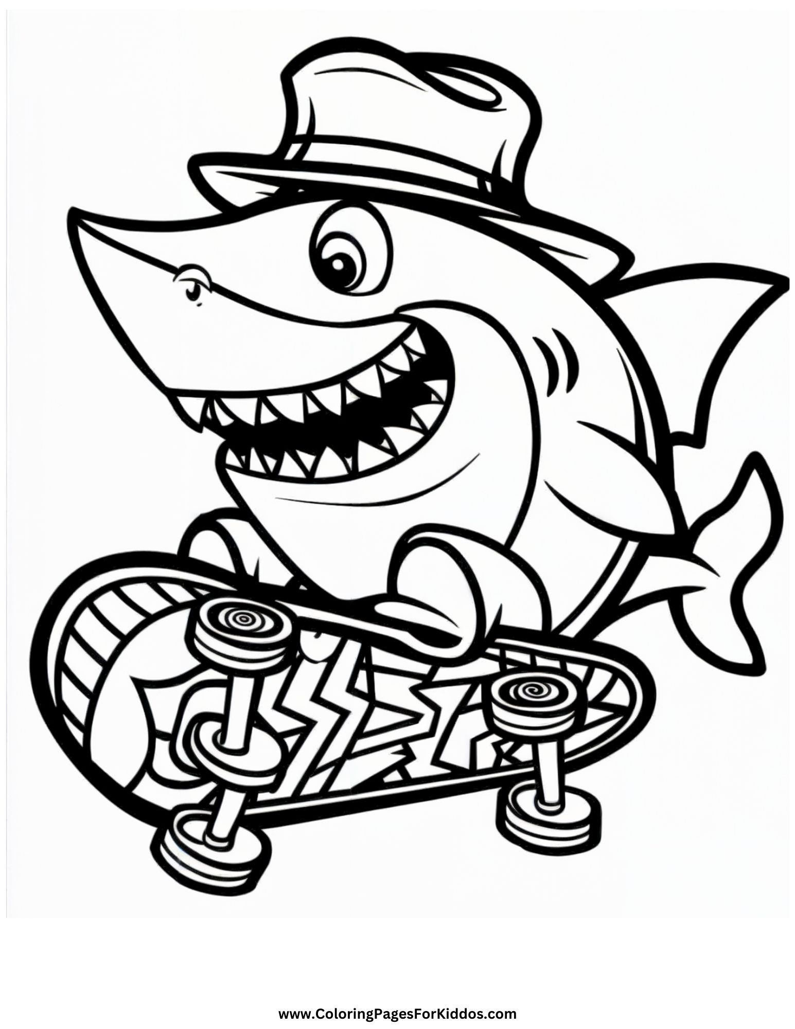 Shark Coloring Pages 10 Free Printable PDF Sheets