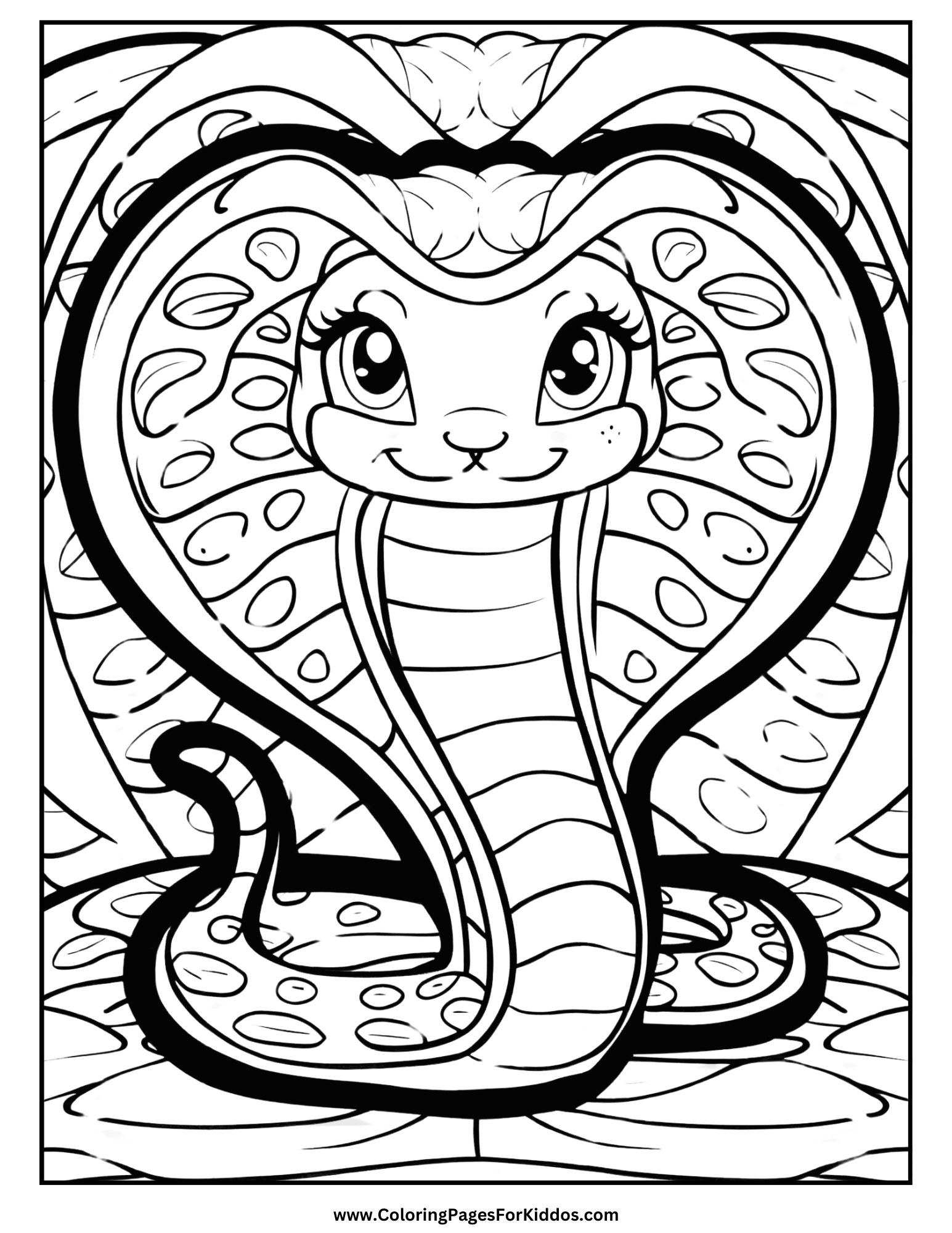 Snake Coloring Pages 10 Free Printable PDFs