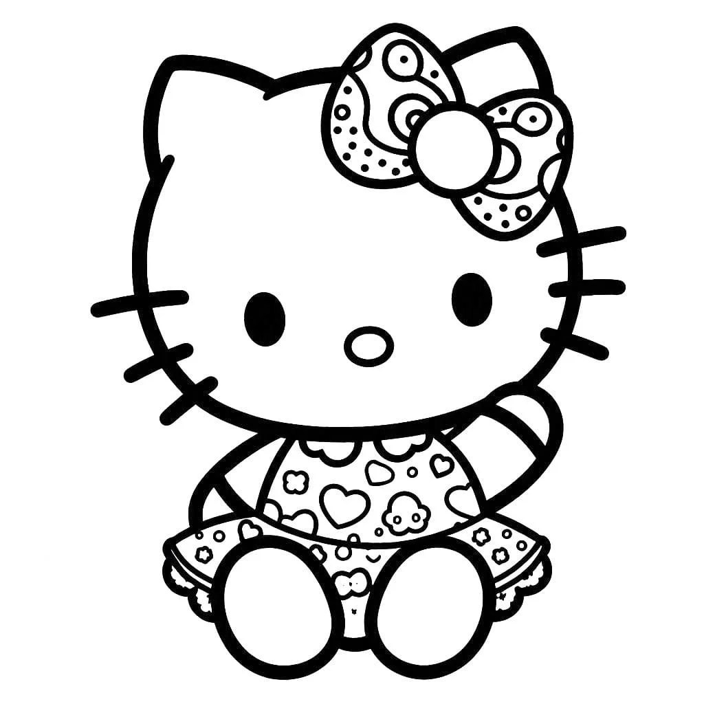 Hello Kitty Coloring Pages 47 Coloring Pages Gem
